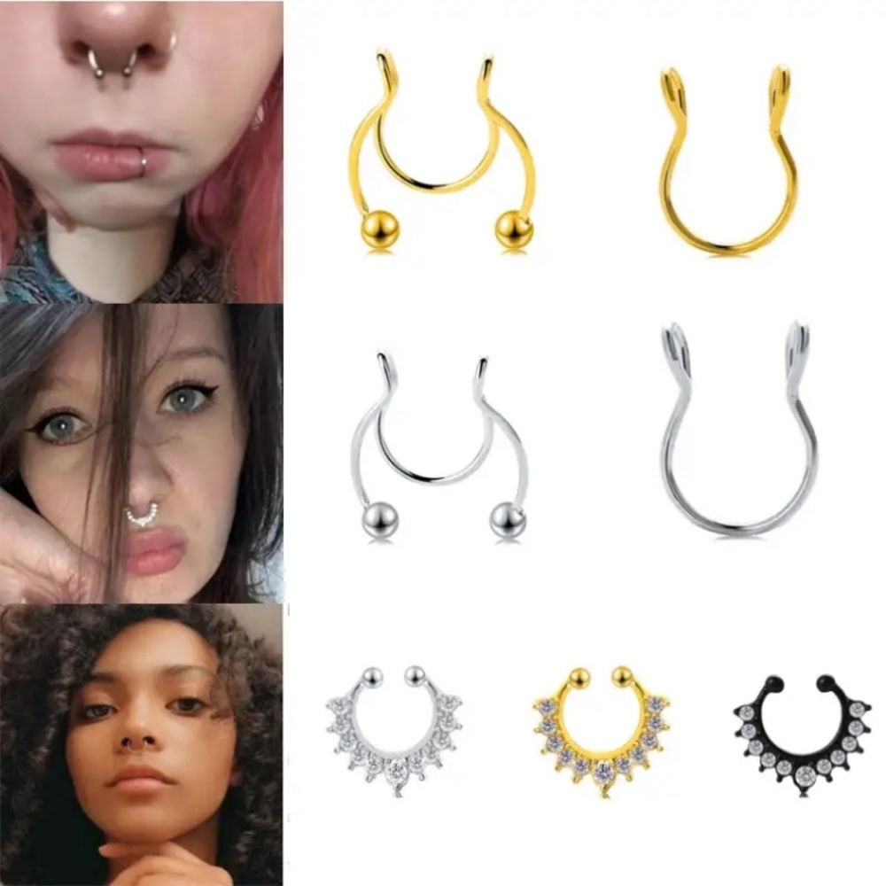 Fake nose ring